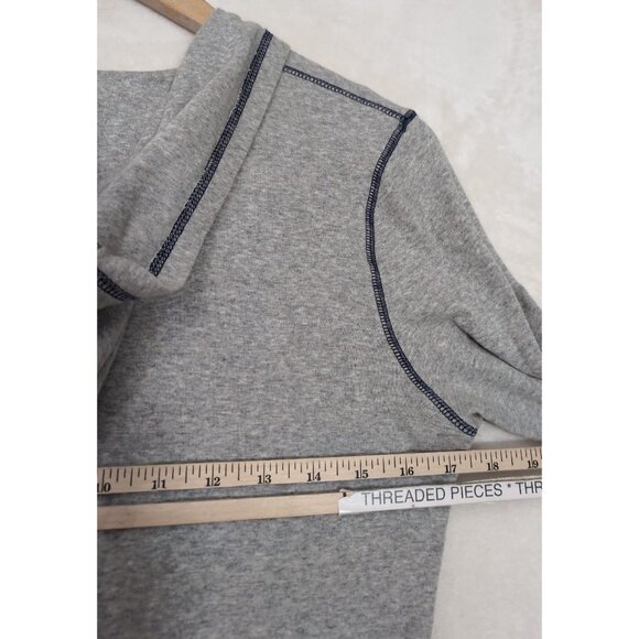 Harley Davidson Hoodie Shirt Womens L Gray Long Sleeve Stretch Motorcycle Biker - Picture 9 of 10